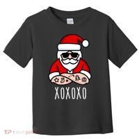 XOXOXO Ho Ho Ho Cool Santa Toddler T-Shirt thumb 0