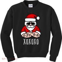 XOXOXO Ho Ho Ho Cool Santa Kids Sweatshirt thumb 0