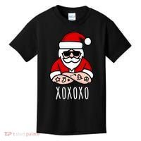 XOXOXO Ho Ho Ho Cool Santa Kids T-Shirt thumb 0