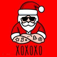 XOXOXO Ho Ho Ho Cool Santa Santa Hat thumb 1