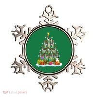 Xmas Holiday Santa Greyhound Dog Christmas Tree Ornament thumb 0