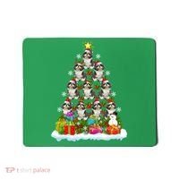 Xmas Holiday Santa Shih Tzu Dog Christmas Tree Mousepad thumb 0