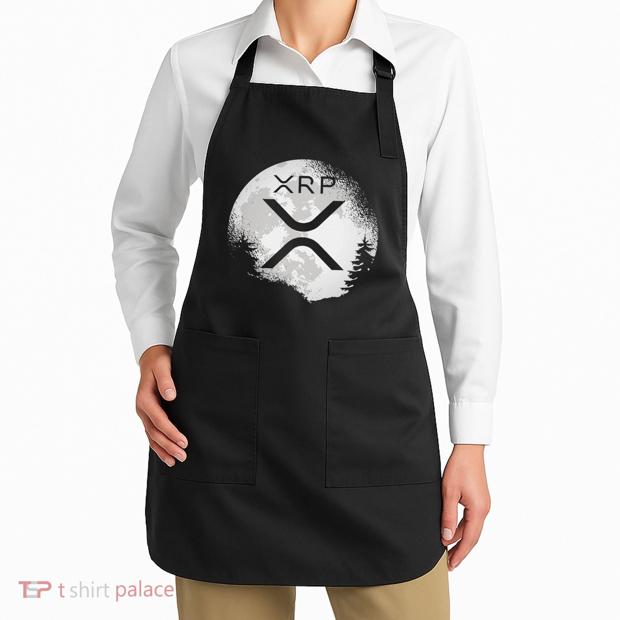 Xrp Hodl To The Moon Crypto Apron