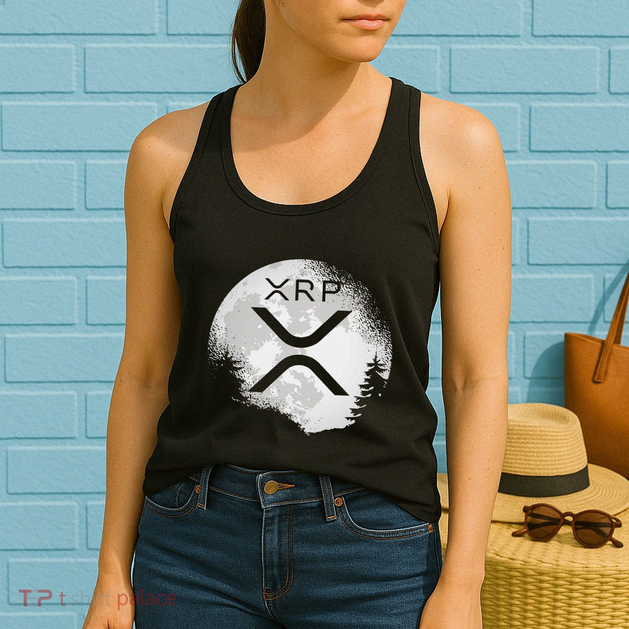 Xrp Hodl To The Moon Crypto Women's Tank Top