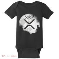 Xrp Hodl To The Moon Crypto Baby Bodysuit thumb 0