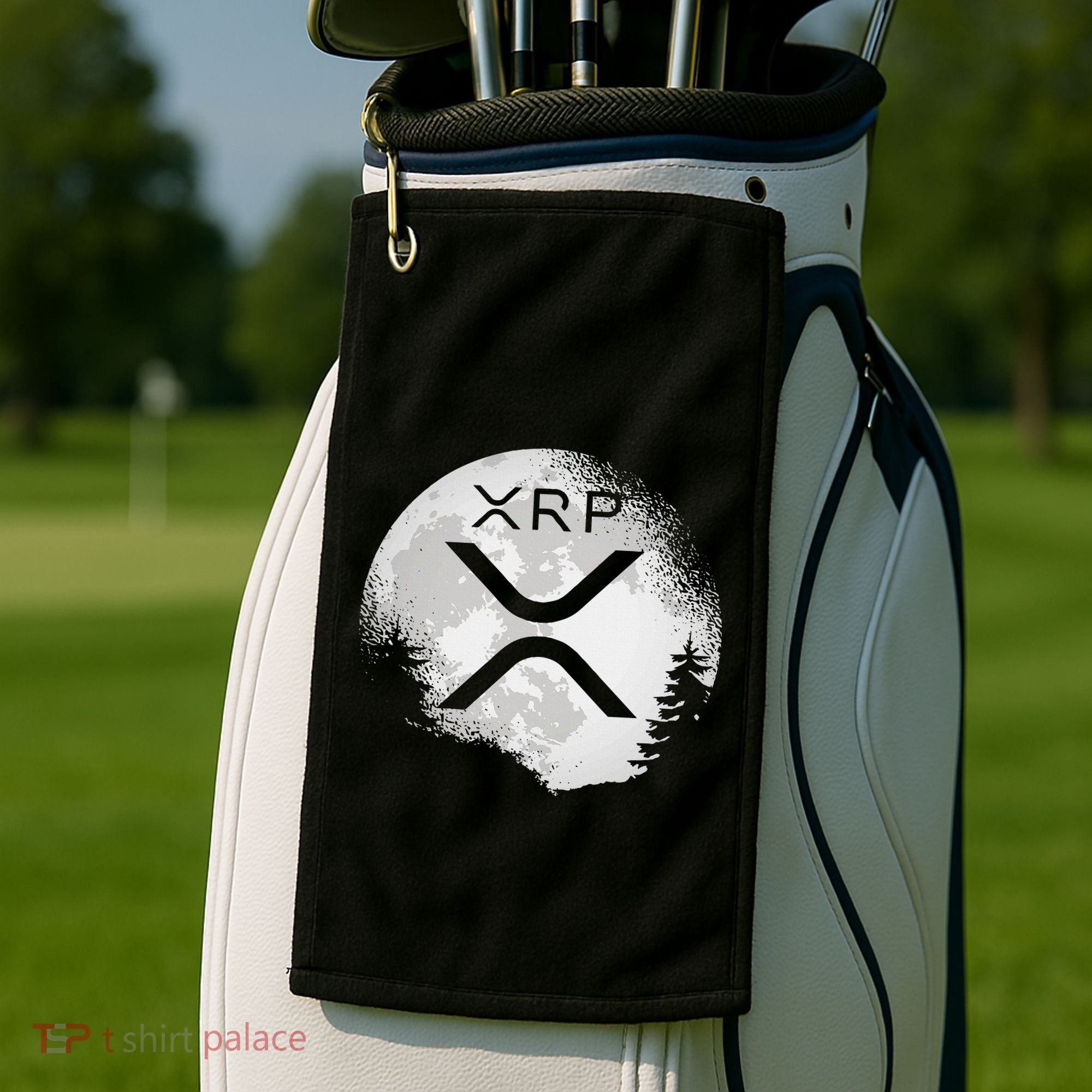 Xrp Hodl To The Moon Crypto Golf Towel