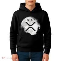 Xrp Hodl To The Moon Crypto Kids Hoodie thumb 4
