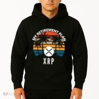 XRP Is My Retirement Plan XRP Ripple Logo XRP Cryptocurrency Hoodie thumb 2