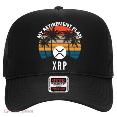 XRP Is My Retirement Plan XRP Ripple Logo XRP Cryptocurrency Hat