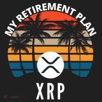 XRP Is My Retirement Plan XRP Ripple Logo XRP Cryptocurrency Hat thumb 2