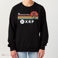 XRP Is My Retirement Plan, XRP Ripple Logo, Cryptocurrency Women's Sweatshirt thumb 0