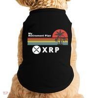 XRP Is My Retirement Plan, XRP Ripple Logo, Cryptocurrency Doggie Tank thumb 0