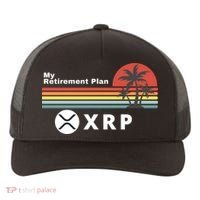 XRP Is My Retirement Plan, XRP Ripple Logo, Cryptocurrency Yupoong Adult 5-Panel Trucker Hat thumb 0