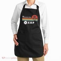 XRP Is My Retirement Plan, XRP Ripple Logo, Cryptocurrency Apron thumb 2