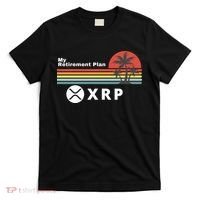 XRP Is My Retirement Plan, XRP Ripple Logo, Cryptocurrency T-Shirt thumb 0