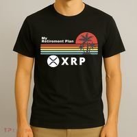 XRP Is My Retirement Plan, XRP Ripple Logo, Cryptocurrency T-Shirt thumb 3