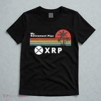 XRP Is My Retirement Plan, XRP Ripple Logo, Cryptocurrency T-Shirt thumb 5