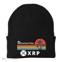 XRP Is My Retirement Plan, XRP Ripple Logo, Cryptocurrency Beanie thumb 0