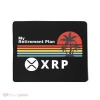 XRP Is My Retirement Plan, XRP Ripple Logo, Cryptocurrency Mousepad thumb 0