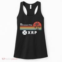 XRP Is My Retirement Plan, XRP Ripple Logo, Cryptocurrency Women's Tank Top thumb 0