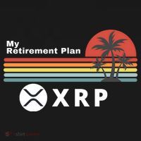 XRP Is My Retirement Plan, XRP Ripple Logo, Cryptocurrency Tote Bag thumb 4