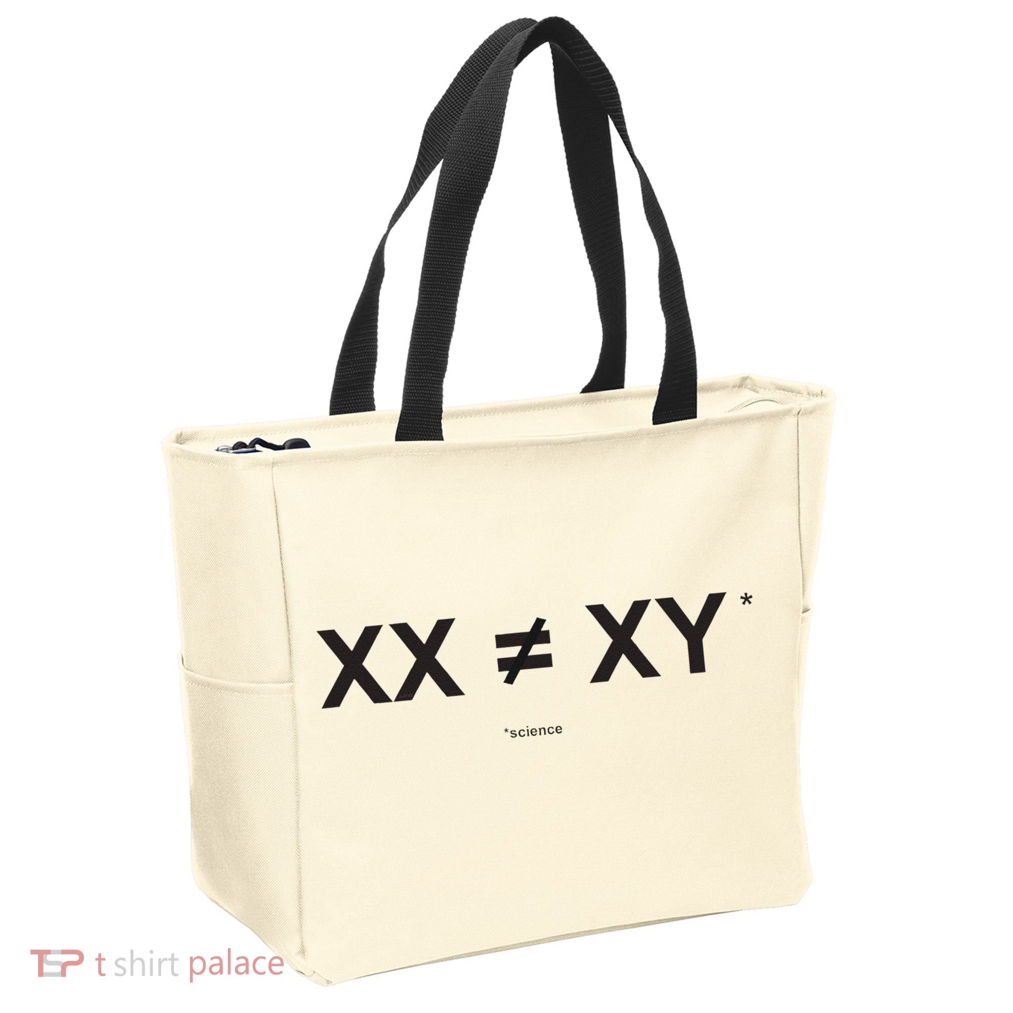 XX Is Not The Same As XY Science (Genetics Chromasome) (C) Tote Bag