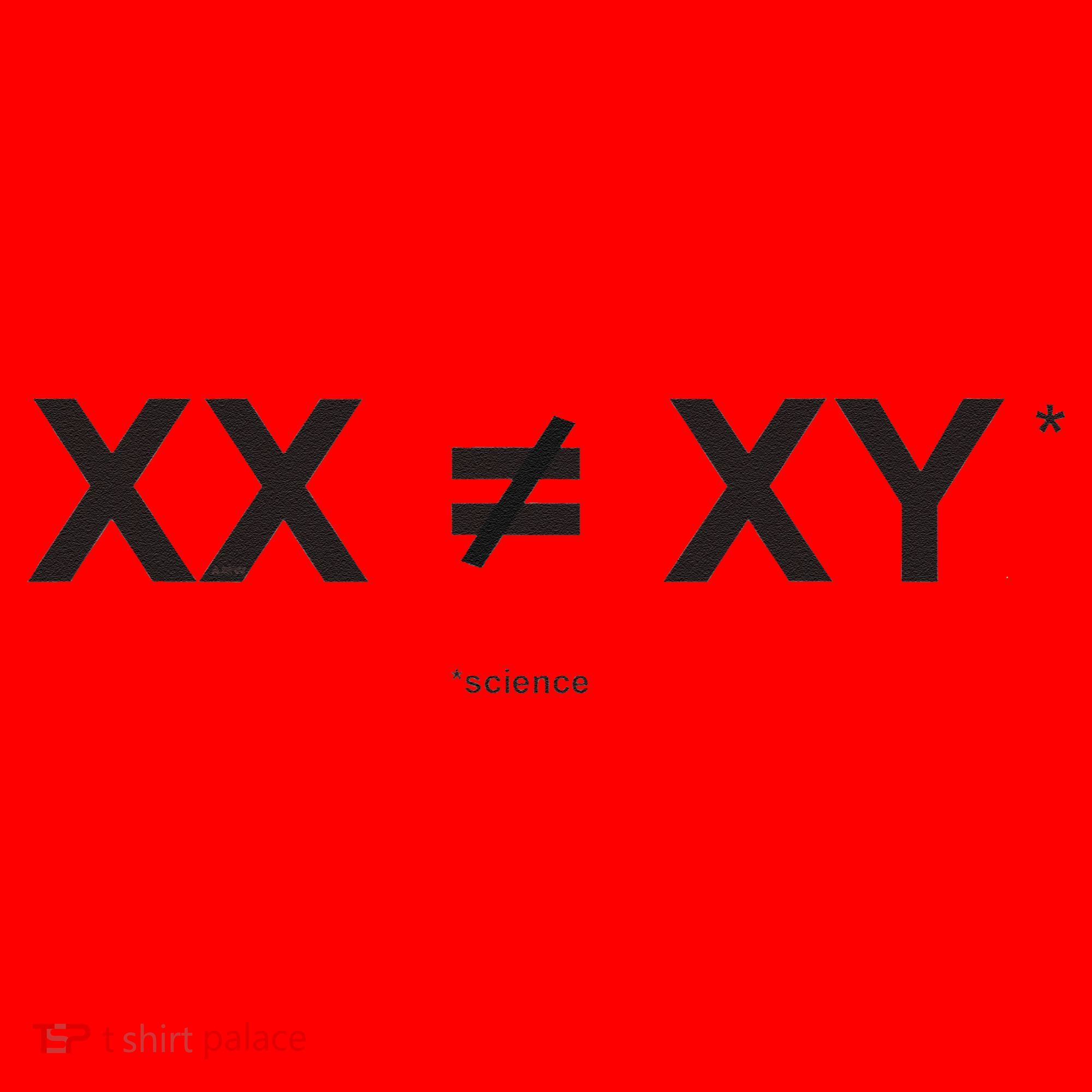 XX Is Not The Same As XY Science (Genetics Chromasome) (C) Santa Hat