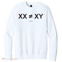 XX Is Not The Same As XY Science (Genetics Chromasome) (C) V.I.T. Fleece Crew Sweatshirt thumb 0