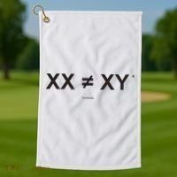 XX Is Not The Same As XY Science (Genetics Chromasome) (C) Golf Towel thumb 1