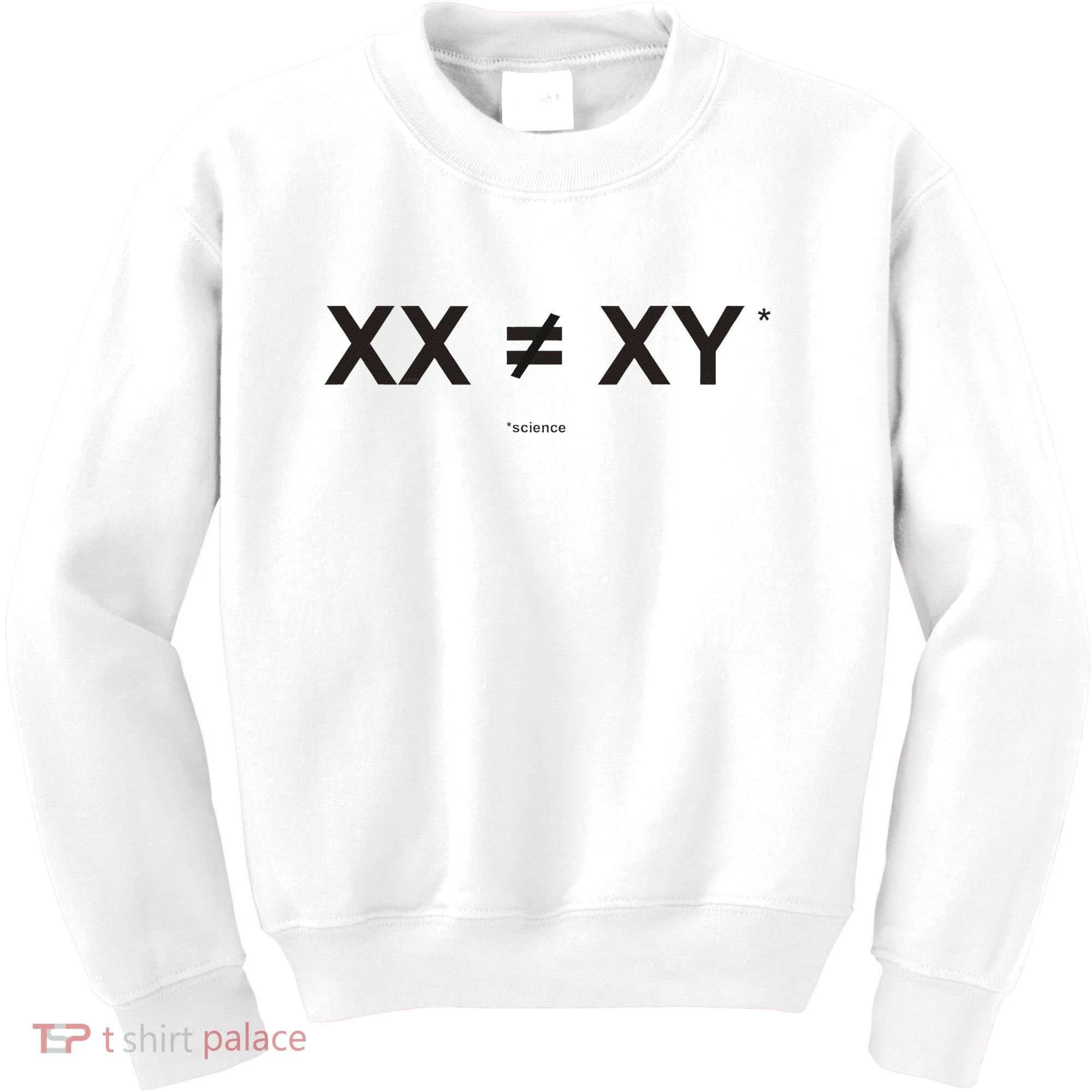 XX Is Not The Same As XY Science (Genetics Chromasome) (C) Kids Sweatshirt