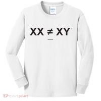 XX Is Not The Same As XY Science (Genetics Chromasome) (C) Kids Long Sleeve Shirt thumb 0