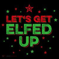 Xmas Ing Team Christmas Party Squad Meaningful Gift Lets Get Elfed Up Gift Coffee Mug thumb 5