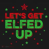 Xmas Ing Team Christmas Party Squad Meaningful Gift Lets Get Elfed Up Gift Women's Hoodie thumb 2