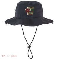 Xmas I Will Praise Him In Every Season Psalm 1462 Bucket Hat thumb 0