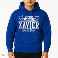 Xavier Keep Calm And Let Xavier Handle That Gift Hoodie thumb 2