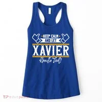 Xavier Keep Calm And Let Xavier Handle That Gift Women's Tank Top thumb 0