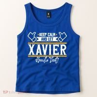 Xavier Keep Calm And Let Xavier Handle That Gift Tank Top thumb 2