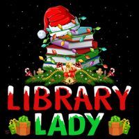 Xmas Lights Books Library Lady Librarian Christmas Cool Gift Coffee Mug thumb 5