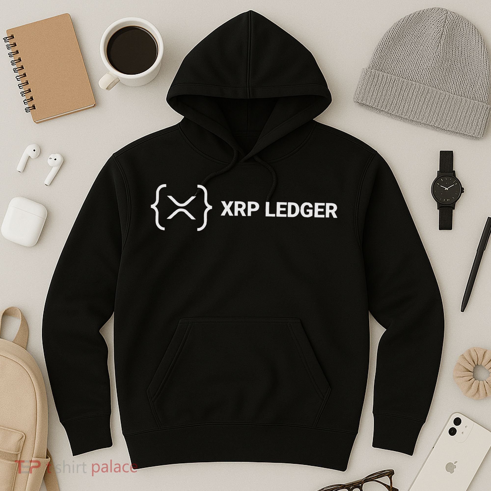 Xrp Ledger Ripple Nano Cold Wallet Cryptocurrency Blockchain Hoodie