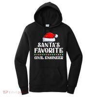 Xmas Lights SantaS Favorites Civil Engineer Christmas Gift Women's Hoodie thumb 0