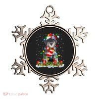 Xmas Lighting Santa Schnauzer Dog Christmas Gift Ornament thumb 0