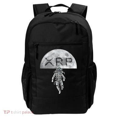 Xrp Moon Astronaut Ripple Cryptocurrency Graphic Cute Gift Backpack