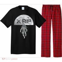 Xrp Moon Astronaut Ripple Cryptocurrency Graphic Cute Gift Pajama Set thumb 0