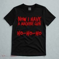 Xmas Now I Have a Machine Gun HO-HO-HO Christmas T-Shirt thumb 5