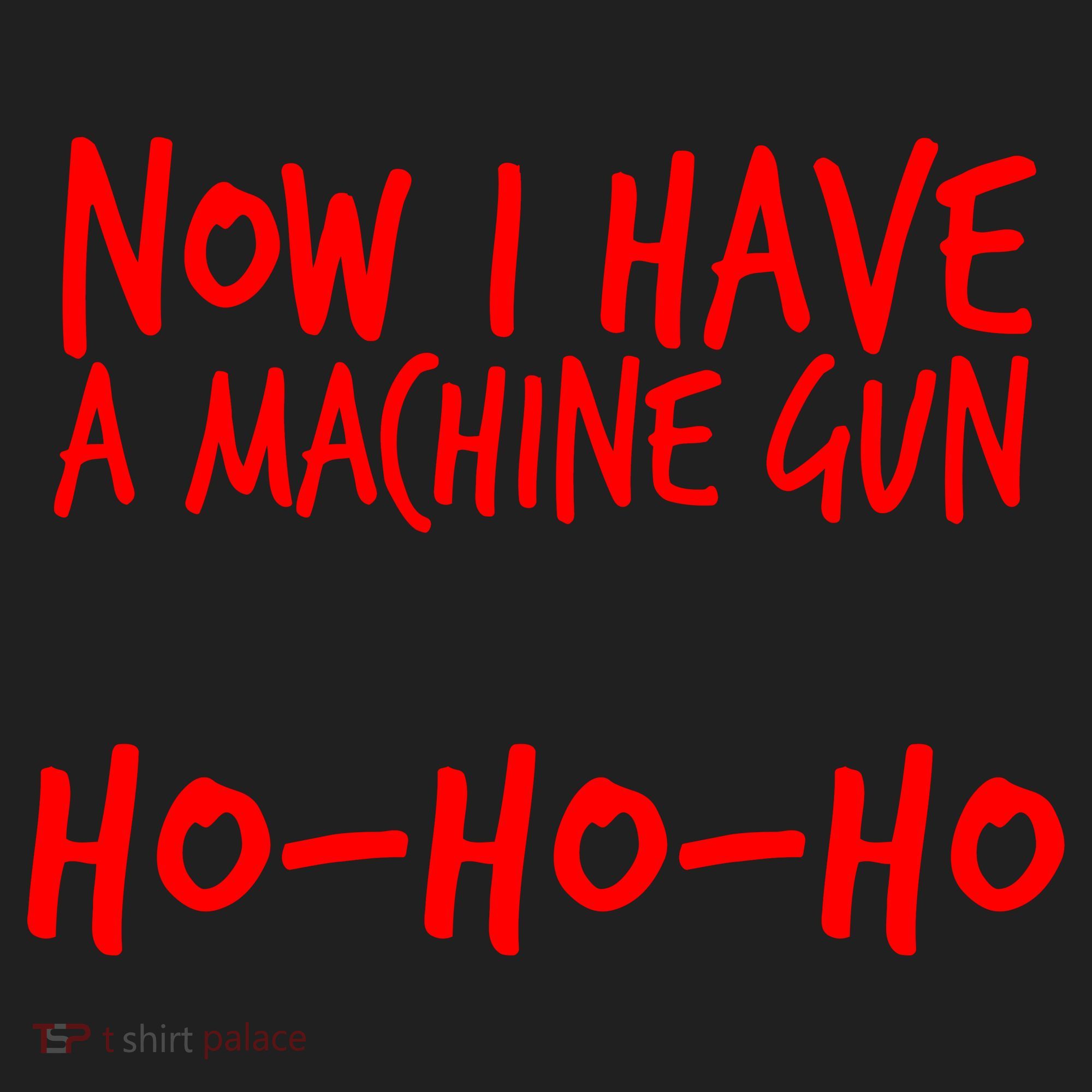 Xmas Now I Have a Machine Gun HO-HO-HO Christmas Beanie