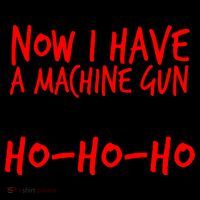 Xmas Now I Have a Machine Gun HO-HO-HO Christmas Women's Hoodie thumb 2