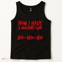Xmas Now I Have a Machine Gun HO-HO-HO Christmas Tank Top thumb 2