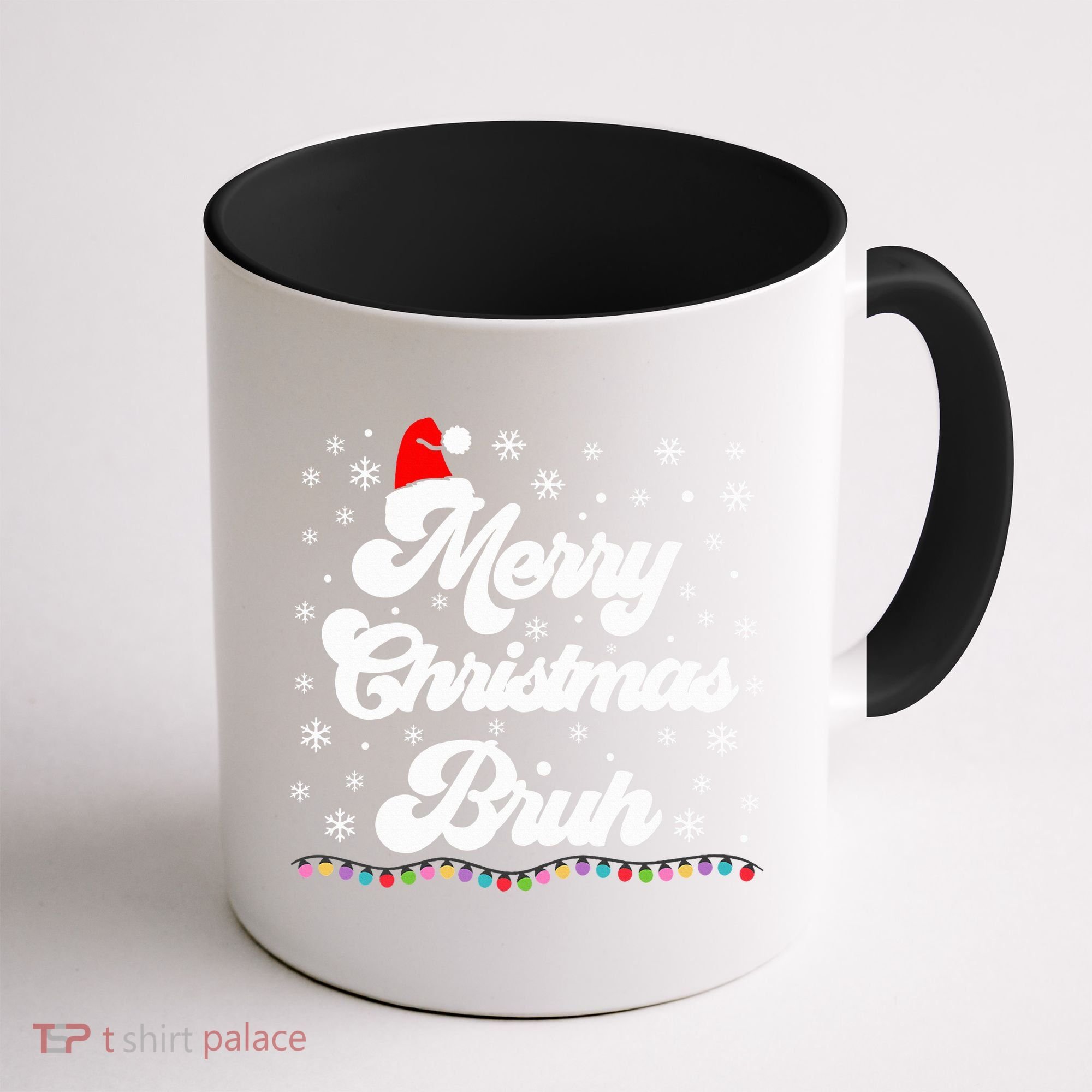 XMas Merry Christmas Bruh Meme Funny Christmas Coffee Mug