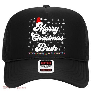 XMas Merry Christmas Bruh Meme Funny Christmas Hat