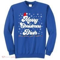XMas Merry Christmas Bruh Meme Funny Christmas Sweatshirt thumb 0
